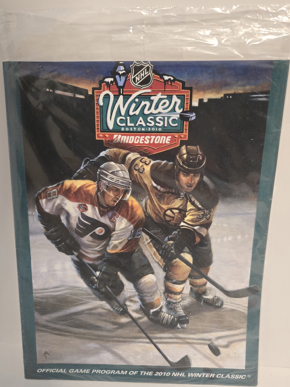 2010 NHL Winter Classic Game Day Program Boston Bruins Philadelphia Flyers